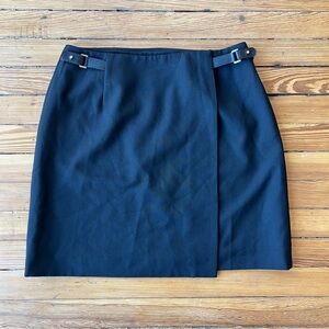A-Line Skirt with Buckle Tab